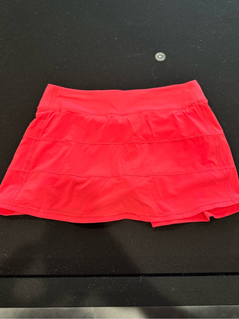 lululemon athletica Bright Coral Pink Mini Skort